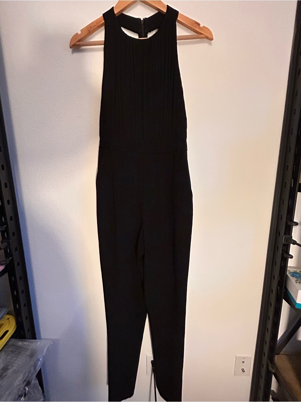Alice and Olivia black jumpsuit.
